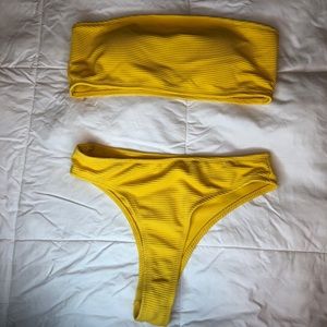 High Waisted Yellow Bikini ✨ OPEN FOR OFFERS